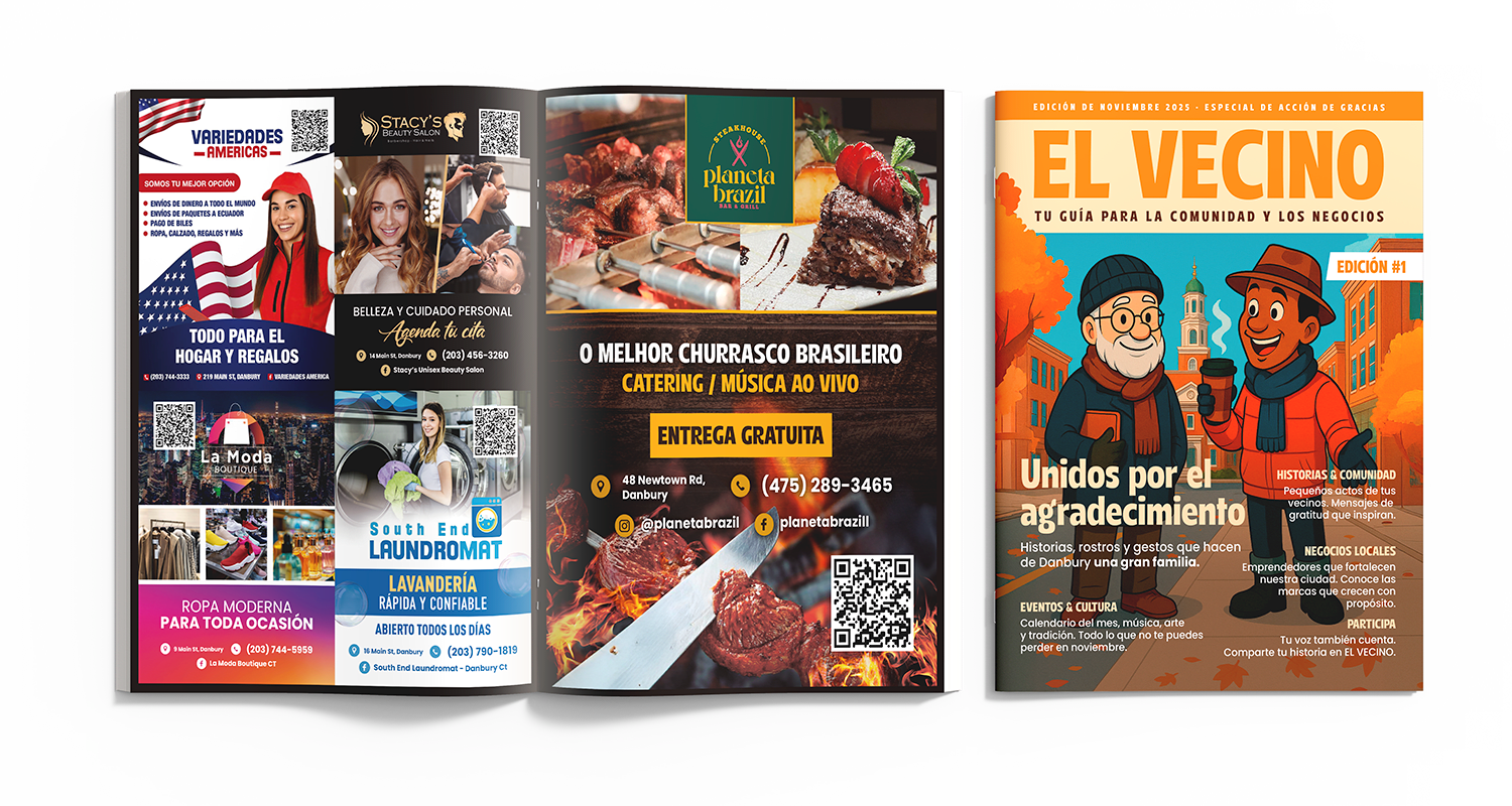Anunciate con nosotros el vecino magazine