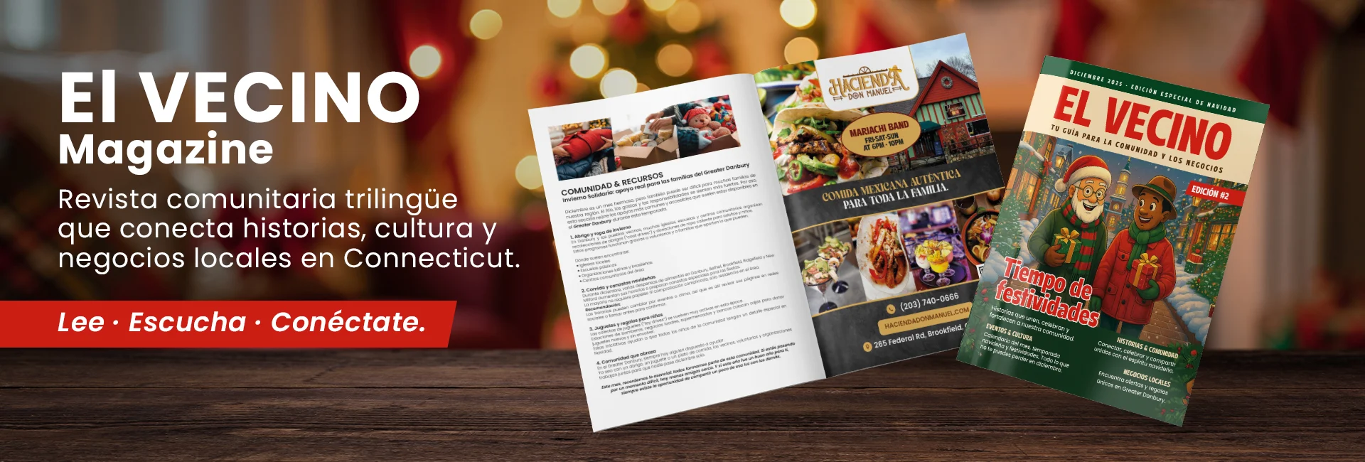 Banner el vecino magazine navidad